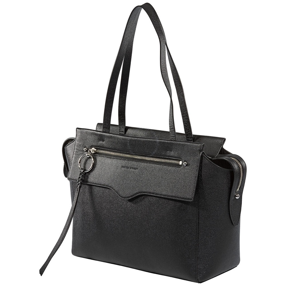 NWT Rebecca Minkoff “Gabby” Black Tote Bag
